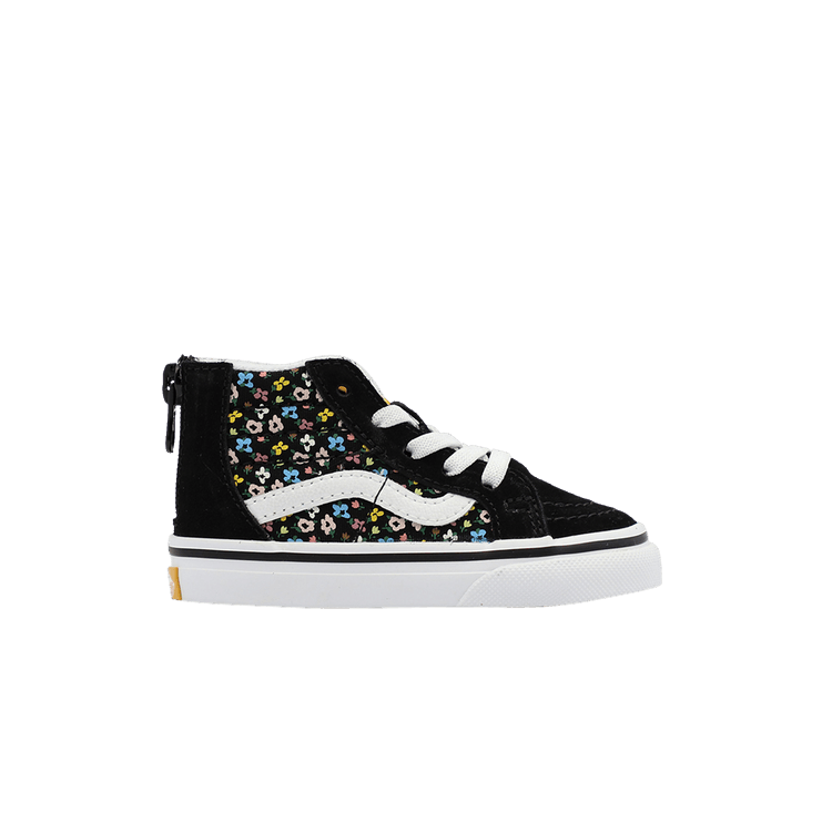 Sk8-Hi Zip Toddler 'Ditsy Floral Black'