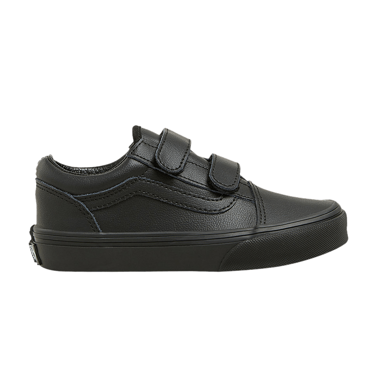 Old Skool V Classic Tumble Kids 'Black Mono'