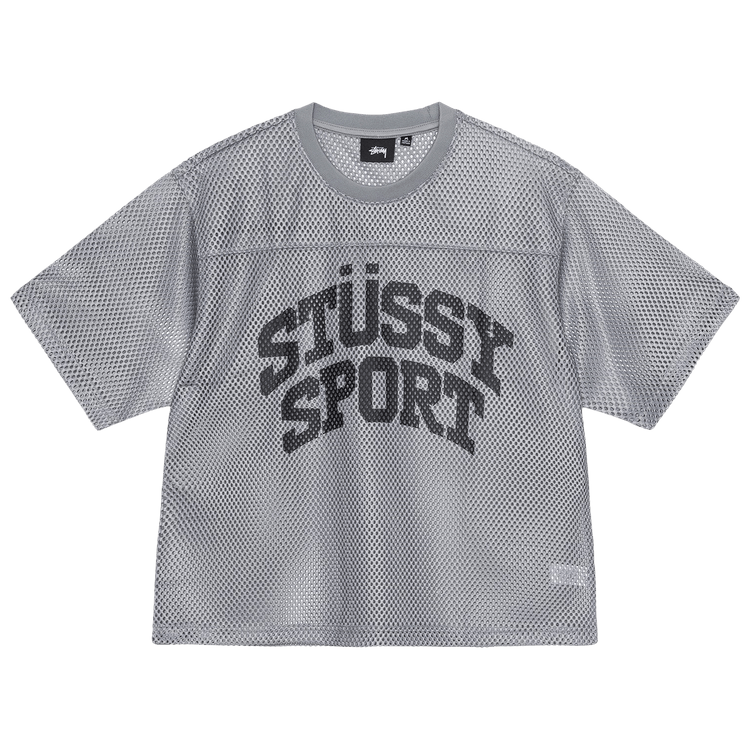 Size xl Stussy Sport Jersey 'Silver'