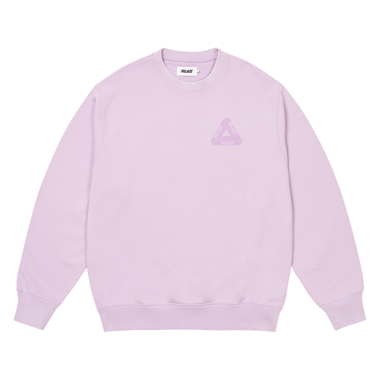 Buy Palace Spray Tri-Ferg Crew 'Bloom Purple' - P26CS083 | GOAT