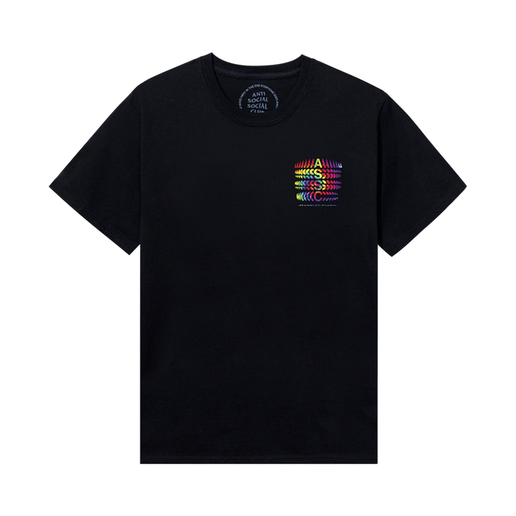 人気話題！ANTI SOCIAL SOCIAL CLUB TWISTER TEE BLACK Buy Anti Social Social Club Twister Tee 'Black' - 0657