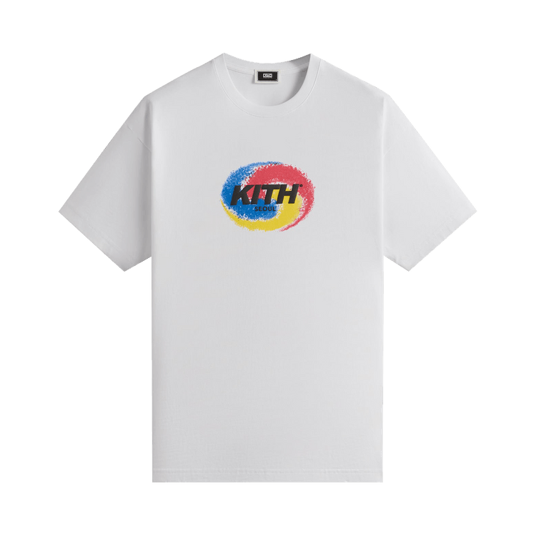 【WEB限定】 Seoul Kith Buy Spiral GOAT | 101 KHM032130 - 'White' Tee Vintage トップス