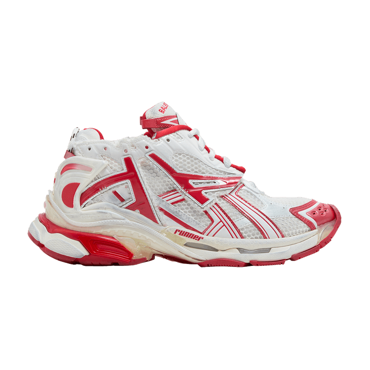 Red balenciaga runners top