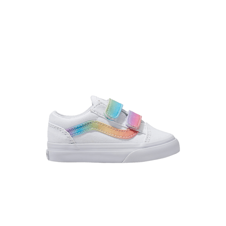 Old Skool V Toddler 'Rainbow Sidestripe'