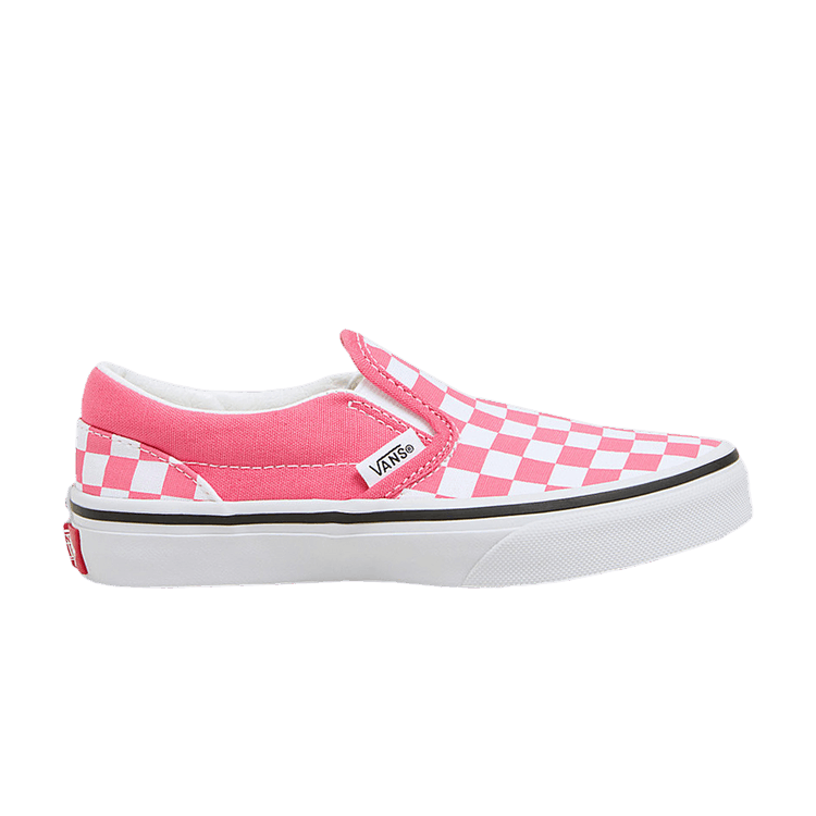 Classic Slip-On Kids 'Checkerboard - Honeysuckle'