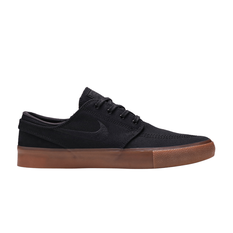 Nike sb zoom stefan janoski canvas rm skate shoes - black/black-gum best sale