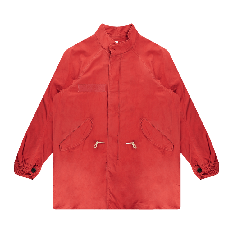 Buy Visvim Six-Five Fishtail Parka 'Red' - 0121105013015 RED | GOAT