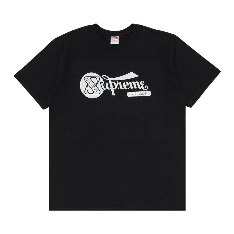 Buy Supreme Records Tee 'Black' - SS24T40 BLACK | GOAT
