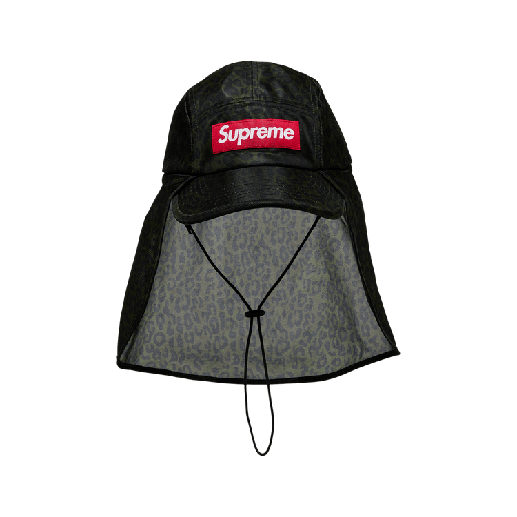Buy Supreme Mesh Sunshield Camp Cap 'Leopard' - SS24H58 LEOPARD | GOAT