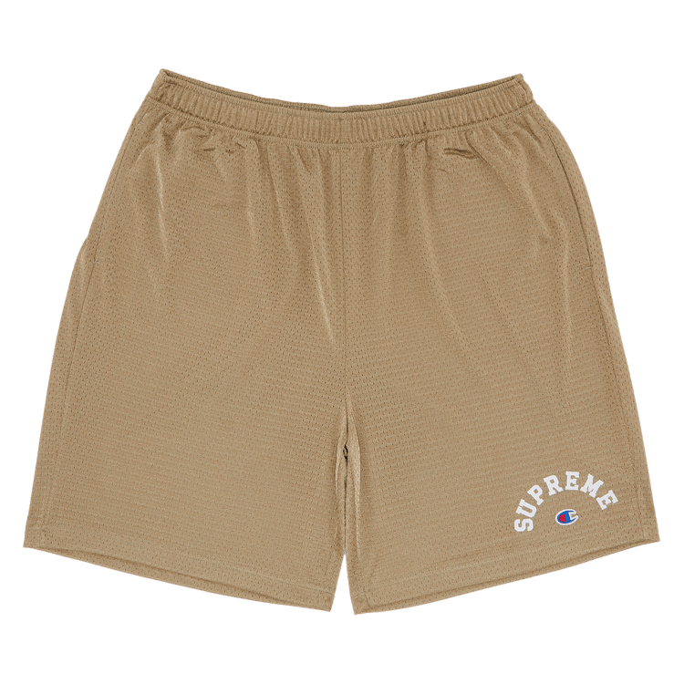 Buy Supreme x Champion Mesh Short 'Tan' - SS24SH8 TAN | GOAT