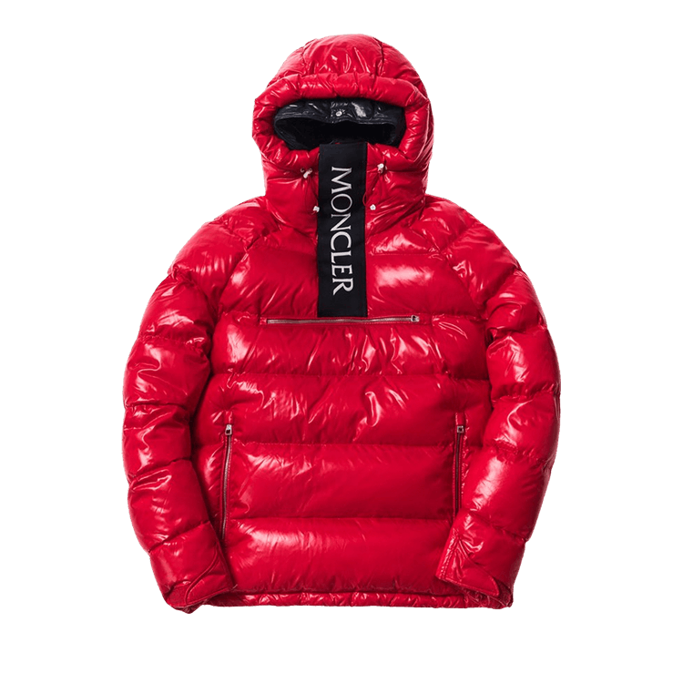 Moncler Genius X Kith Lachat Down Hoodie Red Culture Circle