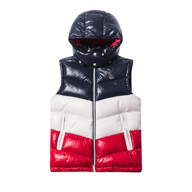 Moncler Genius x Kith Pelat Down Vest Navy White Red Moncler Genius Culture Circle Culture Circle The Home Of Culture