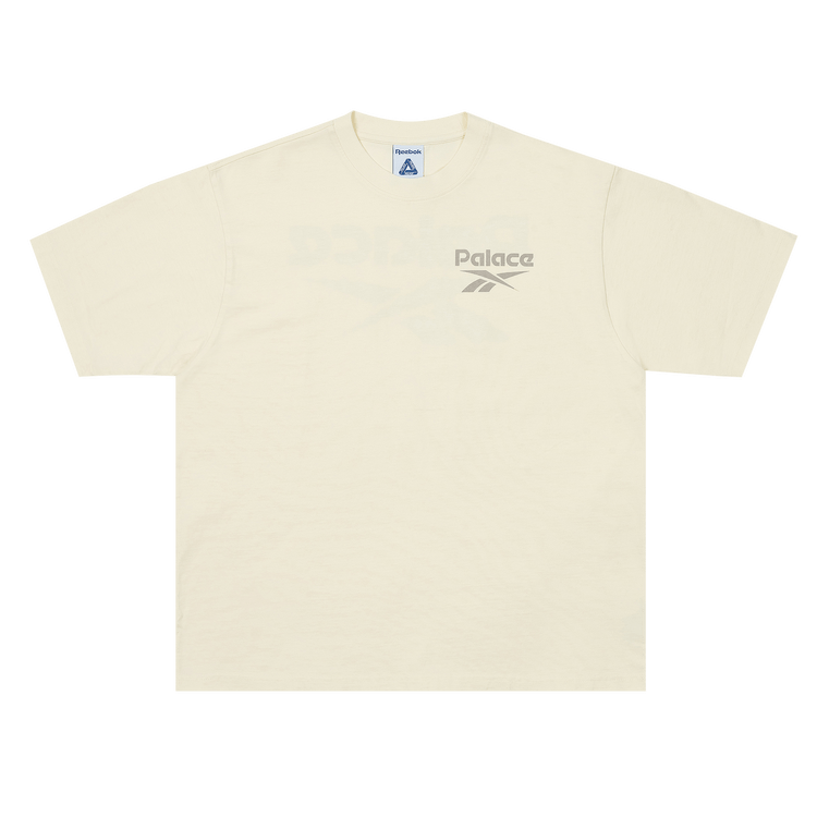 【本物保証 /関税・送料無料】PALACE x Reebok Tee Buy Palace x Reebok T-Shirt 'Off-White' - P26RBKTS001 | GOAT