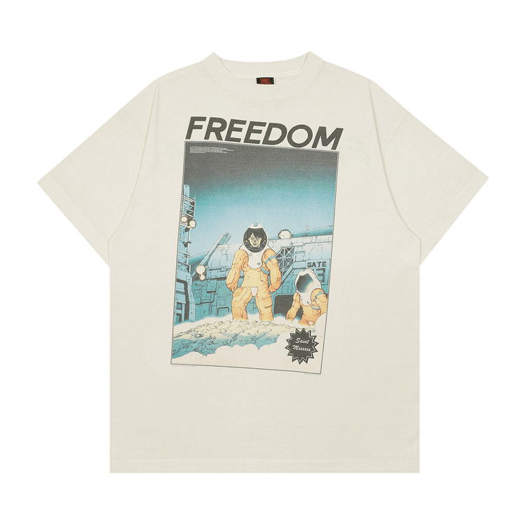 Buy SAINT Mxxxxxx Astro Tee 'White' - SM YS8 0000 C22 | GOAT DE