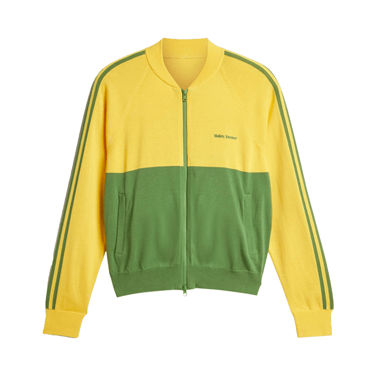 Size xl adidas x Wales Bonner New Knit Track Jacket Gold Green