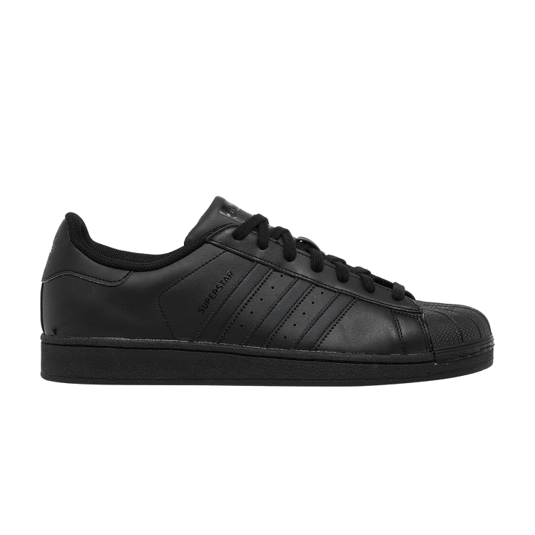 Plain black adidas superstars new arrivals