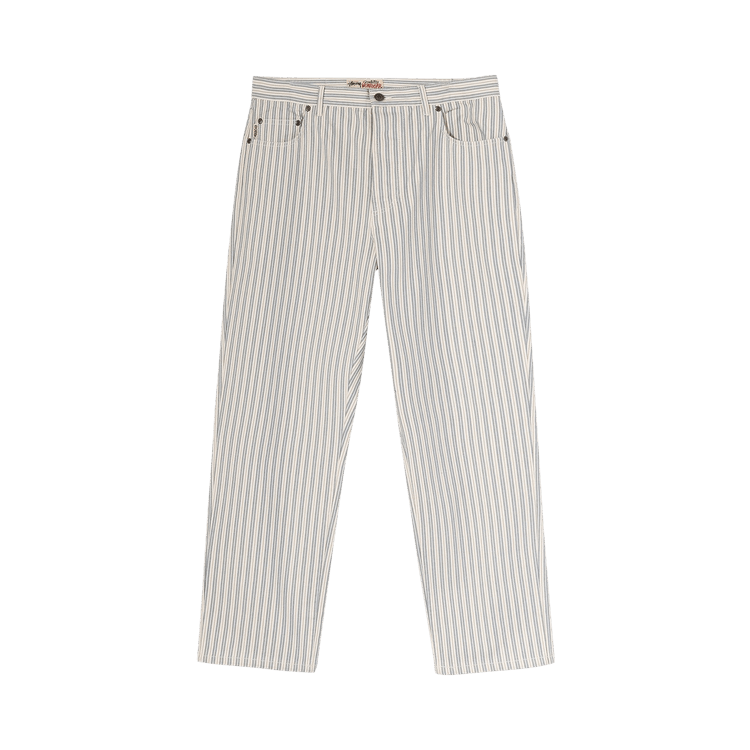 Buy Stussy Big Ol Jeans 'Striped' - 116477 STRI | GOAT