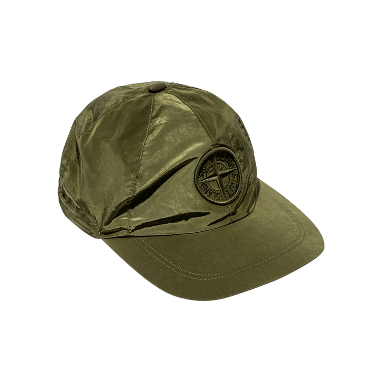 Buy Stone Island 6 Panel Cap 'Olive' - 741599576 V0058 | GOAT