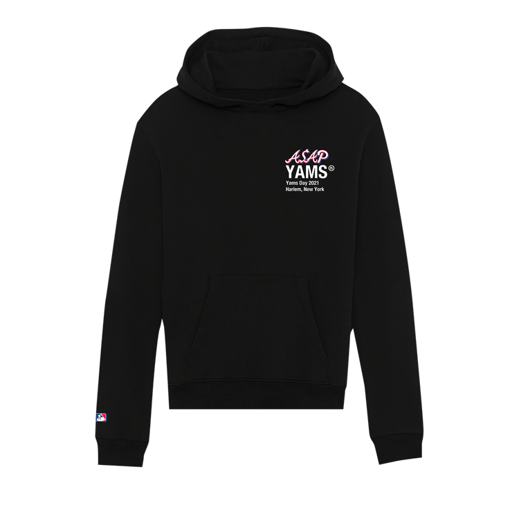Buy Hidden NY x Yams Day World Series Hoodie Black 1977 1SS210106YDWS BLAC GOAT