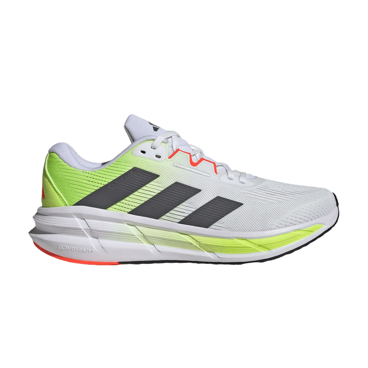Buy Adidas Questar 3 'White Grey Lucid Lemon' - ID6319 | GOAT