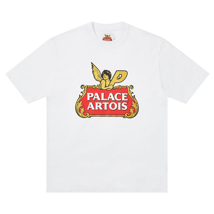 Buy Palace x Stella Artois Cartouche T-Shirt 'White