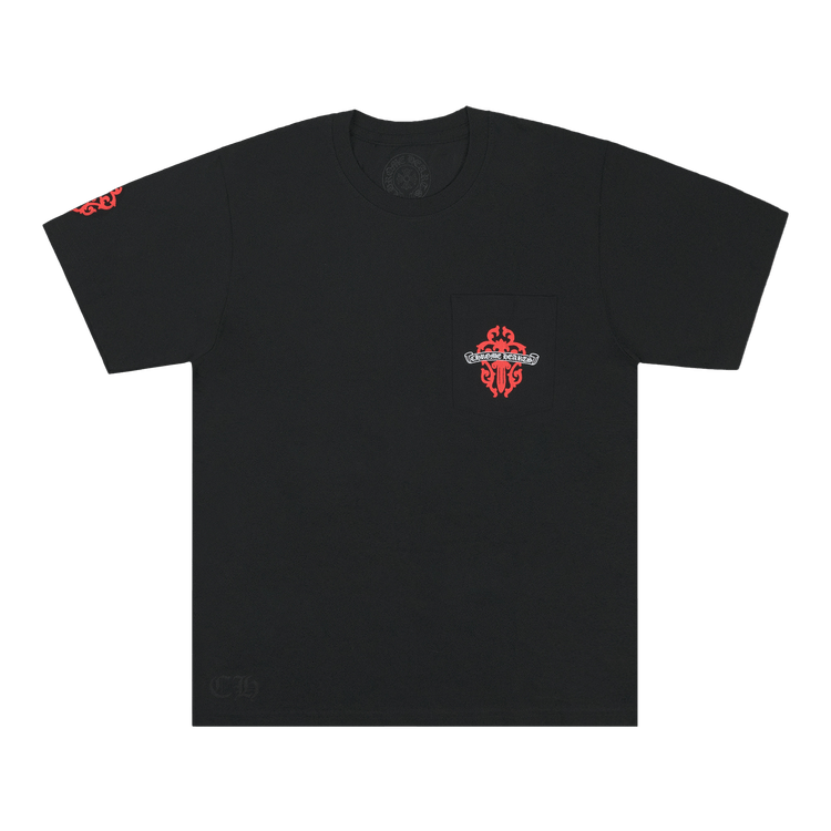 Tシャツ・カットソー Chrome Hearts Dagger T-Shirt Black TEE Chrome Hearts Dagger T-Shirt Black Men's - US