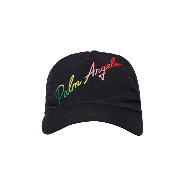 Buy Palm Angels Miami Logo Cap 'Black/Multi