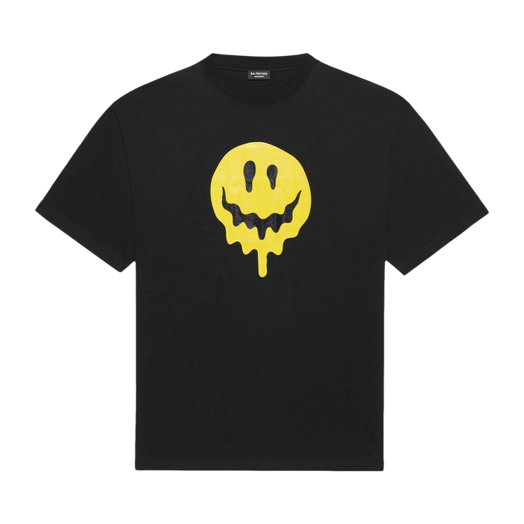 Balenciaga t shirt black and white online