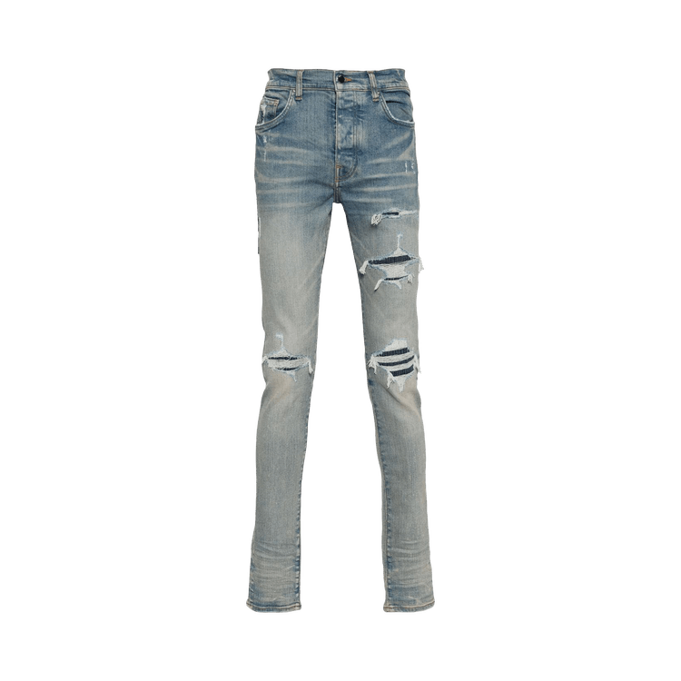 Buy Amiri MA Varsity Repair Jean 'Clay Indigo' - AMDNSY1049 CLAY