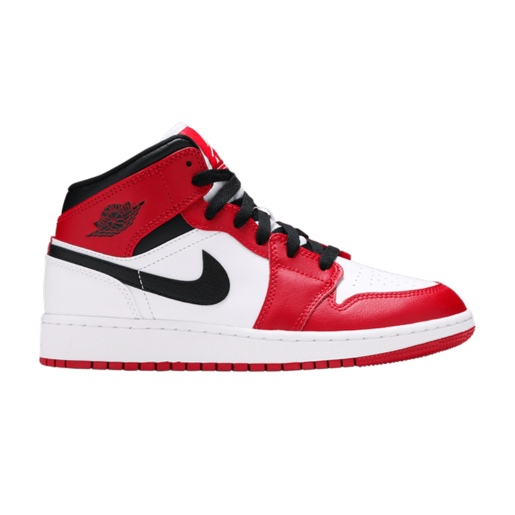 Buy Air Jordan 1 Mid GS 'Chicago' - 554725 173 | GOAT