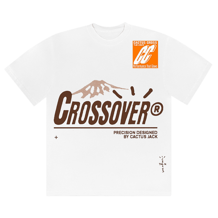 Buy Cactus Jack by Travis Scott Crossover Tee 'White' - CJJ6