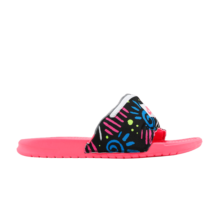 Nike fanny pack slides pink discount