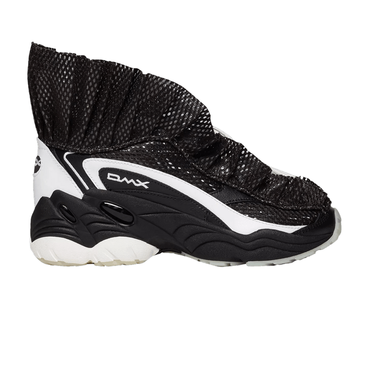 Reebok LTD DMX Ruffle Black White (Women's)