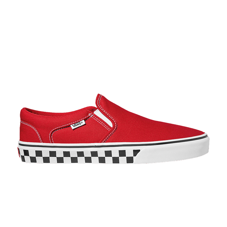 Asher 'Checkerboard - Racing Red'