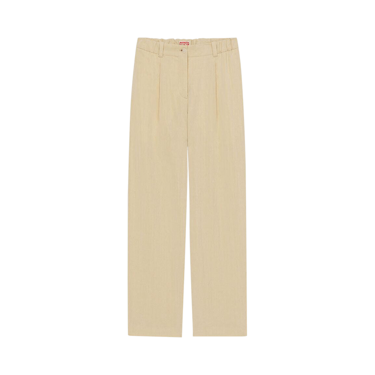 Buy Kenzo Tailored Elasticated Trousers 'Beige