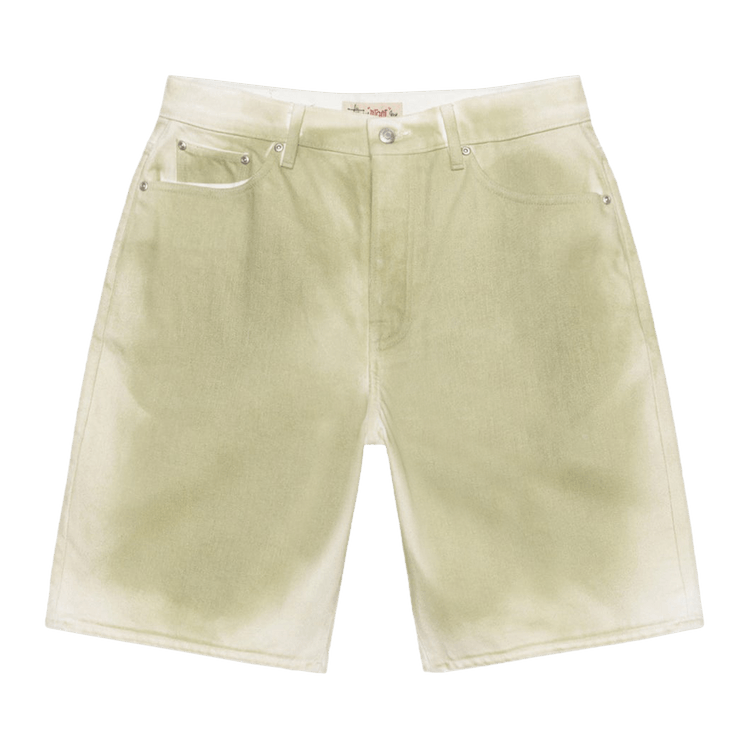 Buy Stussy Spray Dye Big Ol' Short 'Olive' - 112321 OLIV | GOAT