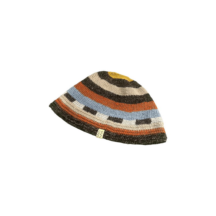Buy Visvim Meda Crochet Knit Hat 'Multicolor' - 124103003019 MULT