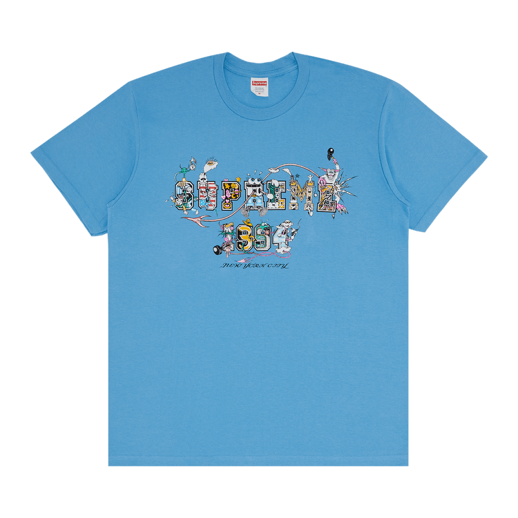 Buy Supreme Varsity Tee 'Bright Blue' - SS24T17 BRIGHT BLUE