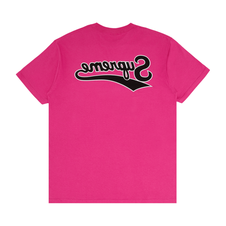 Buy Supreme Backwards Tee 'Fuchsia' - SS24T22 FUCHSIA | GOAT