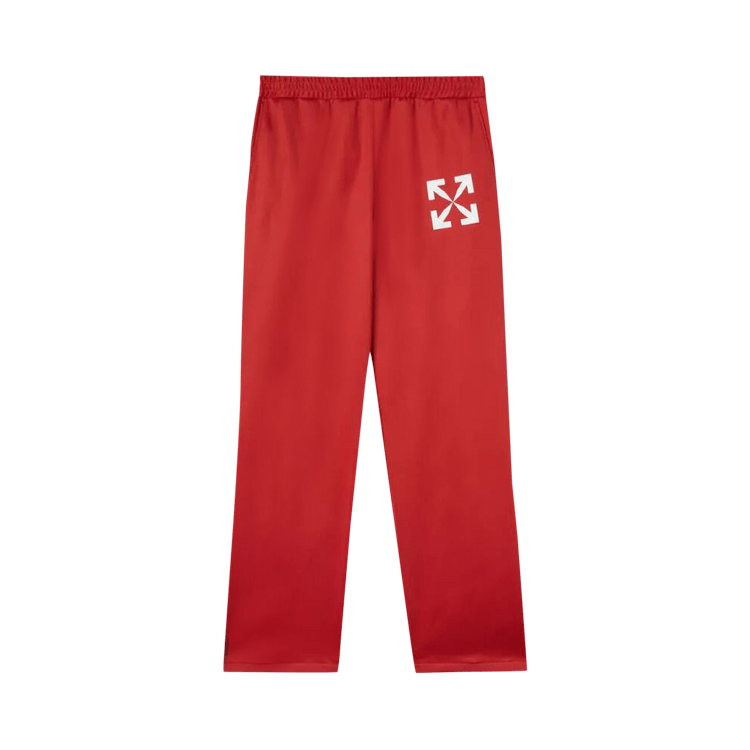 Off white red track pants online
