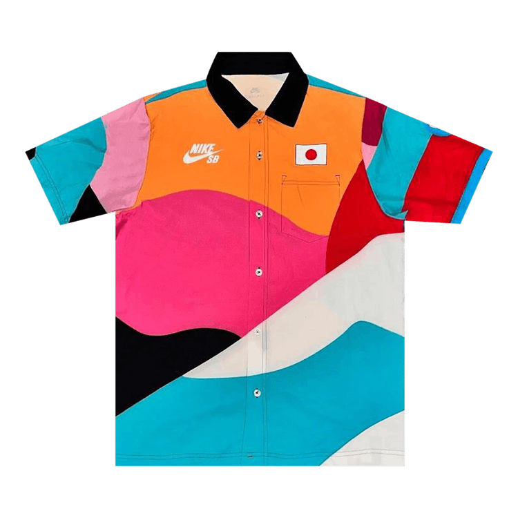 Buy Nike SB x Parra Tokyo Summer Olympics Team Japan Skateboarding Shirt  'Multicolor' - 0001 1SS200104SXPT MULT | GOAT