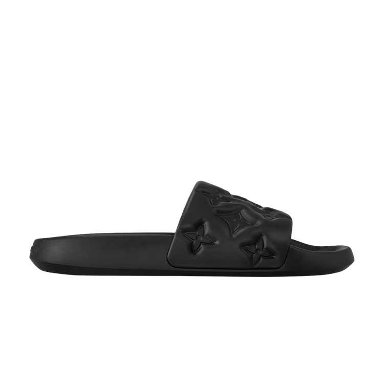Buy Louis Vuitton Waterfront Mule 'Monogram Embossed - Black