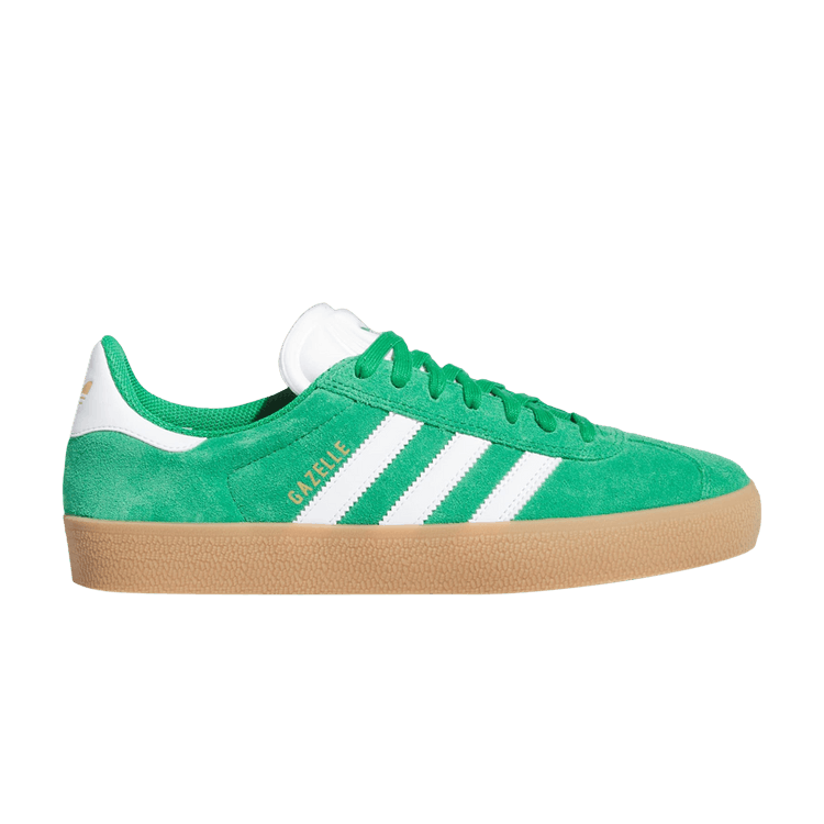 gadidanoniem スラックス Adidas Gazelle ADV Men's Green Gum Bottoms Casual Shoes