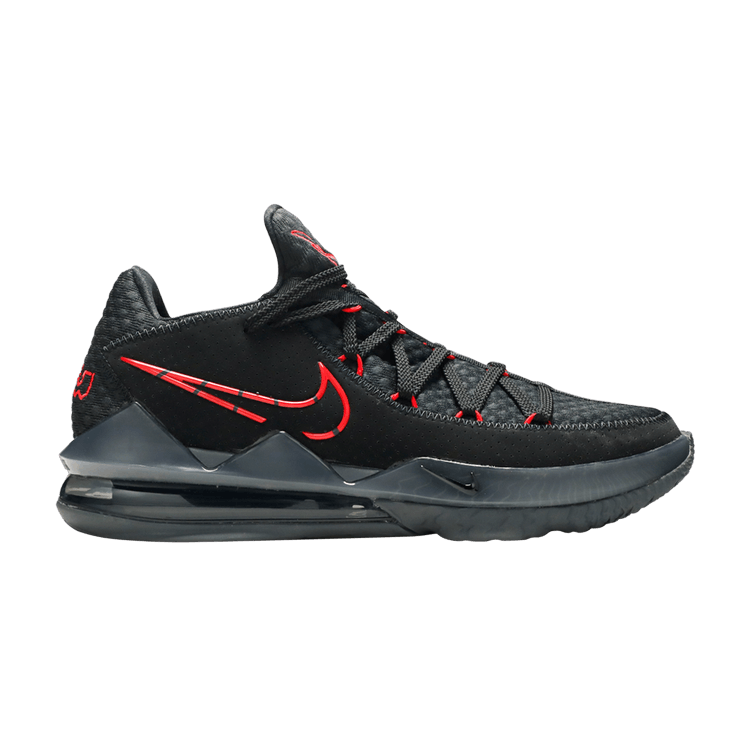 Lebron 17 black and red best sale