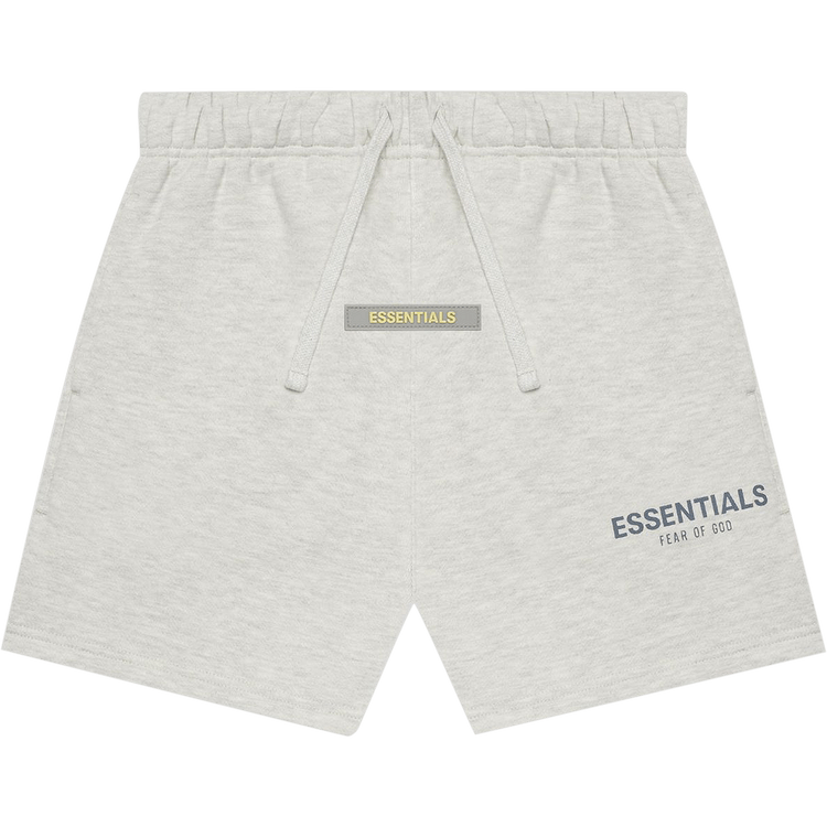 Buy Fear of God Essentials Kids Sweatshort 'Light Heather Buy Fear of God Essentials Kids Sweatshort 'Light Heather