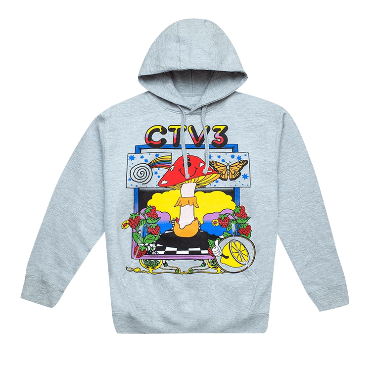Buy Online Ceramics x Jaden Smith CTV3 Mushroom Hoodie 'Grey