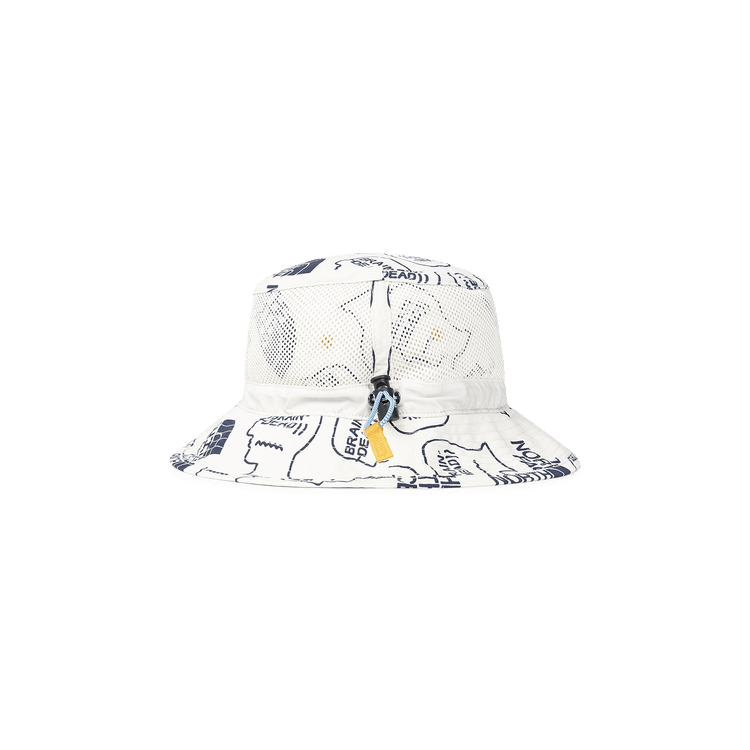 【美品】 THE NORTH FACE × BRAINDEAD ハット ホワイト Buy Brain Dead x The North Face Bucket Hat 'Vintage White