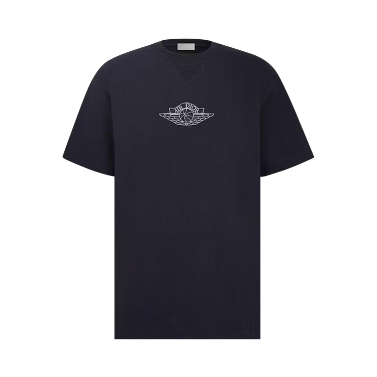 Buy Dior x Air Jordan Wings T-Shirt 'Navy' - 0428 1SS200103JWT