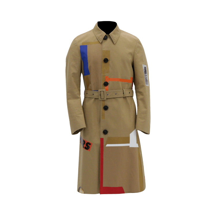 Buy Pre-Owned Raf Simons x Sterling Ruby Trench Coat In