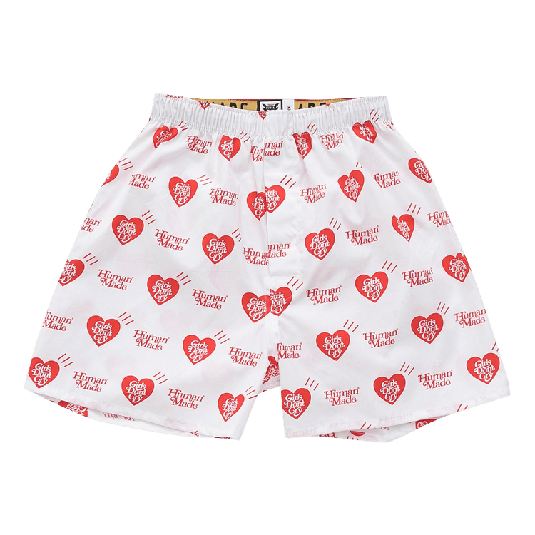 Buy Girls Don't Cry x Human Made Boxers 'Red/White' - 2109